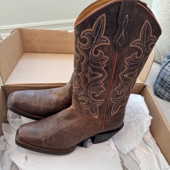 SHYANNE Women’s Jesse Performance Zero Gravity Leather Western Boots NIB size 8 - Picture 3 of 16